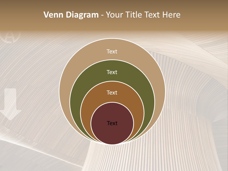 Pensioner Sunrise Caucasian PowerPoint Template