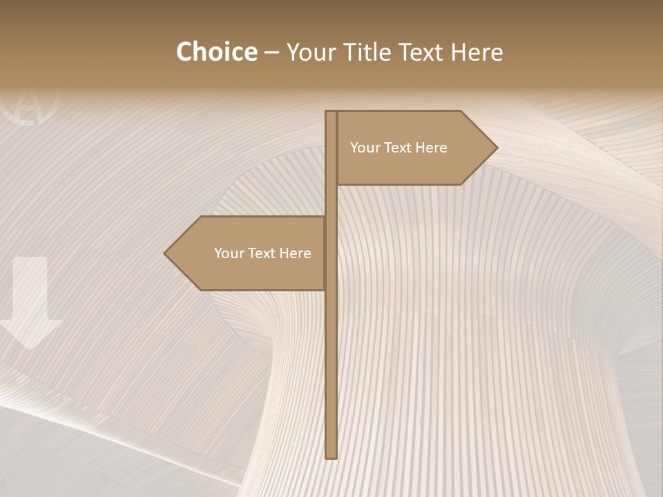 Pensioner Sunrise Caucasian PowerPoint Template