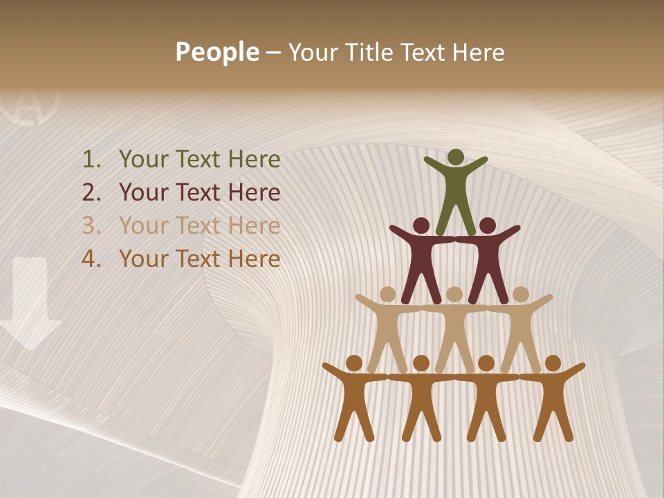 Pensioner Sunrise Caucasian PowerPoint Template