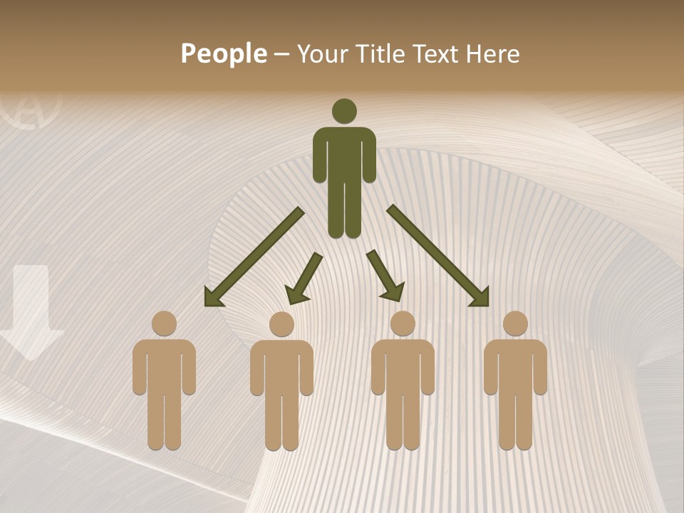 Pensioner Sunrise Caucasian PowerPoint Template