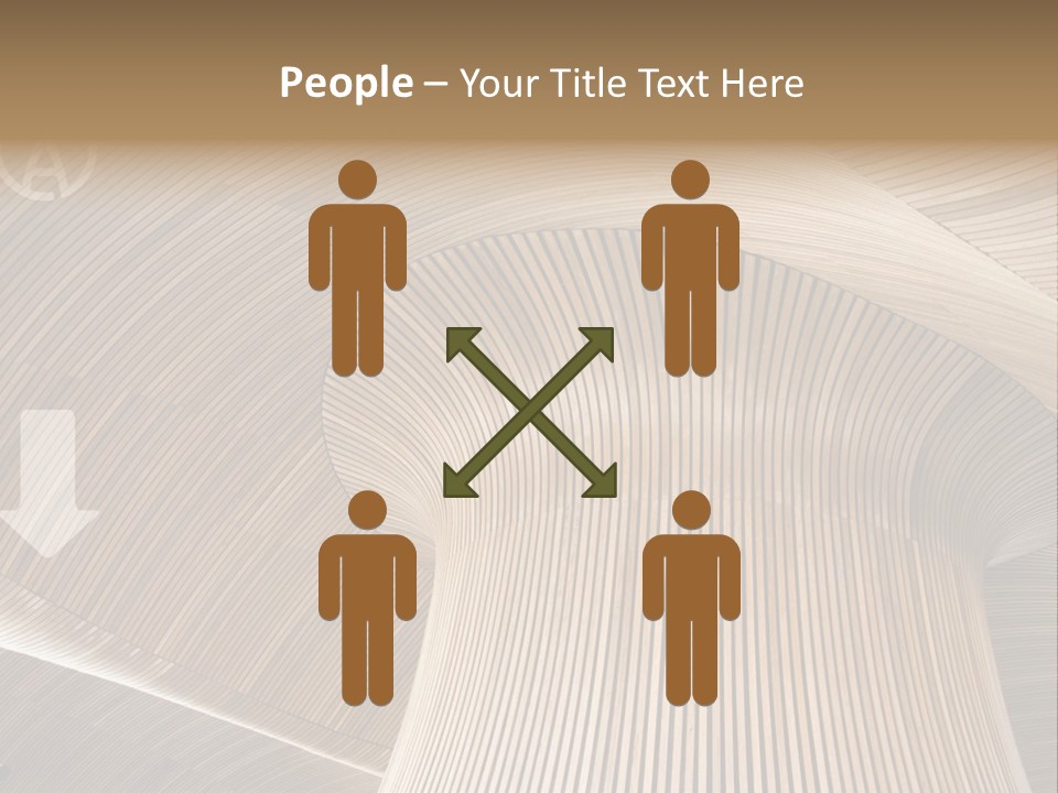 Pensioner Sunrise Caucasian PowerPoint Template