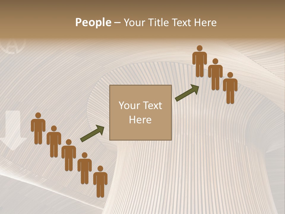 Pensioner Sunrise Caucasian PowerPoint Template