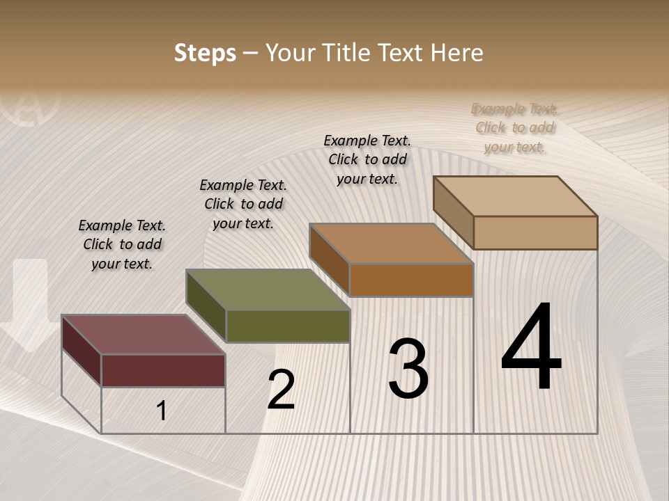 Pensioner Sunrise Caucasian PowerPoint Template