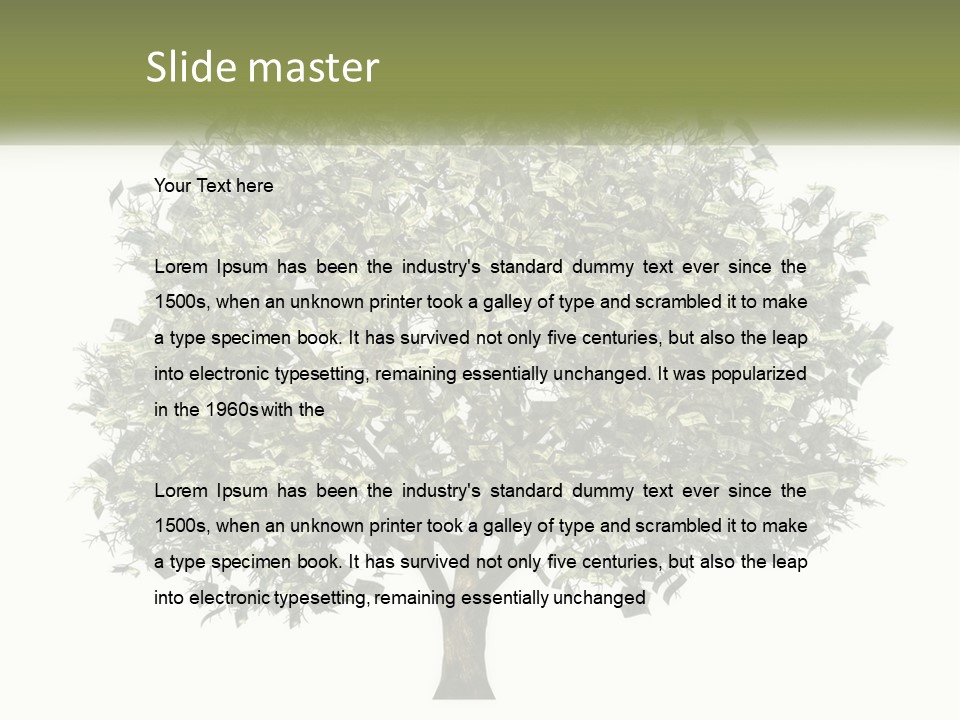 Mother Single Standing PowerPoint Template