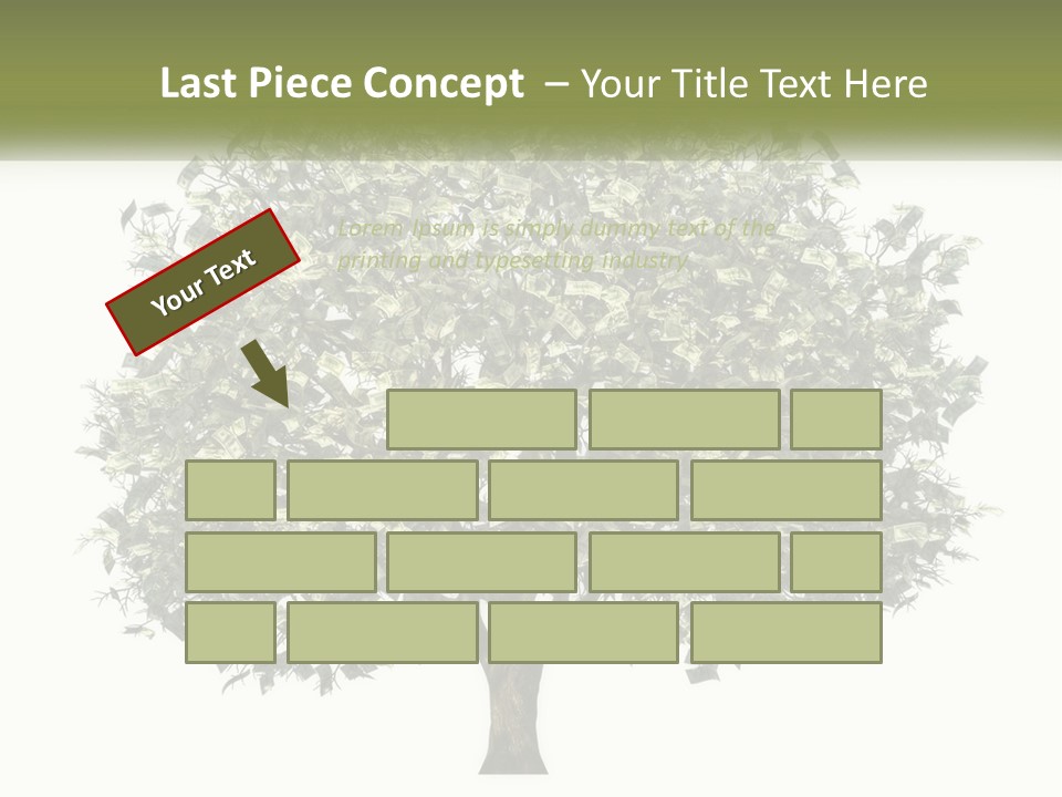 Mother Single Standing PowerPoint Template