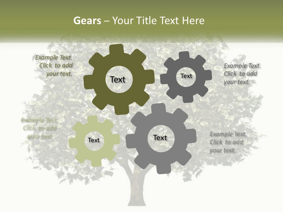 Mother Single Standing PowerPoint Template