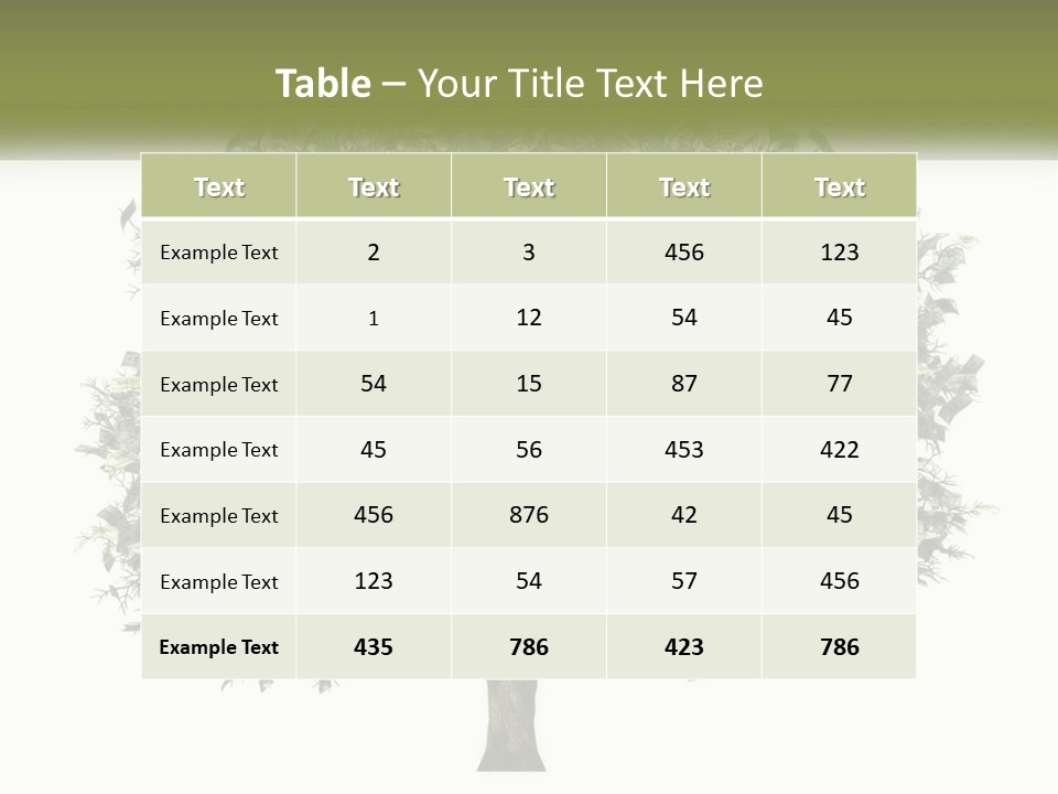 Mother Single Standing PowerPoint Template