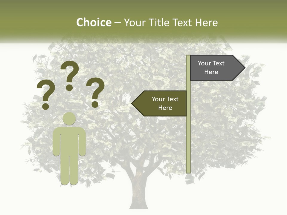 Mother Single Standing PowerPoint Template