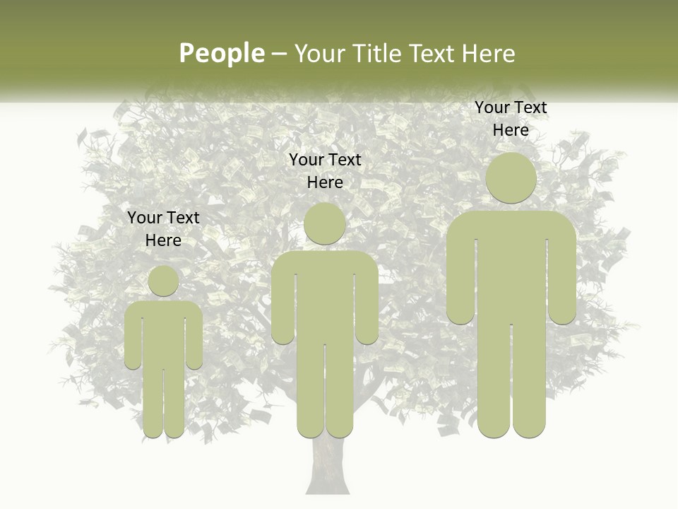 Mother Single Standing PowerPoint Template