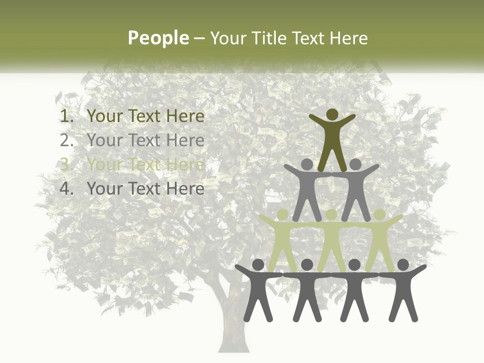 Mother Single Standing PowerPoint Template