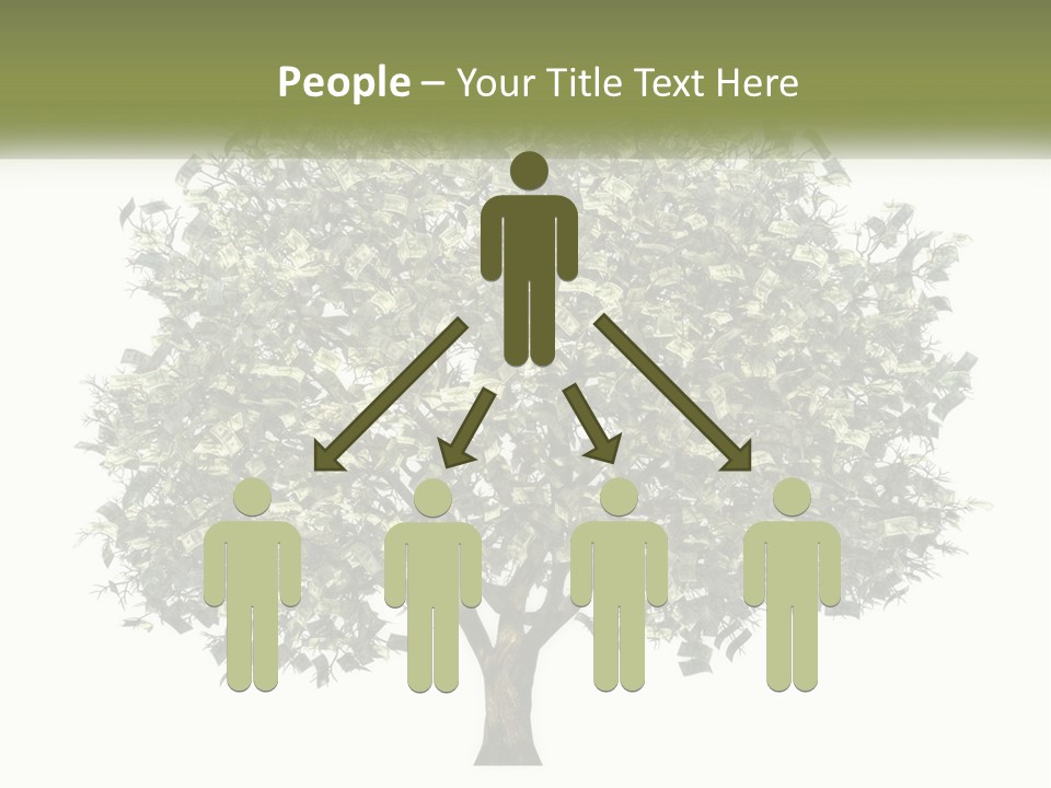 Mother Single Standing PowerPoint Template