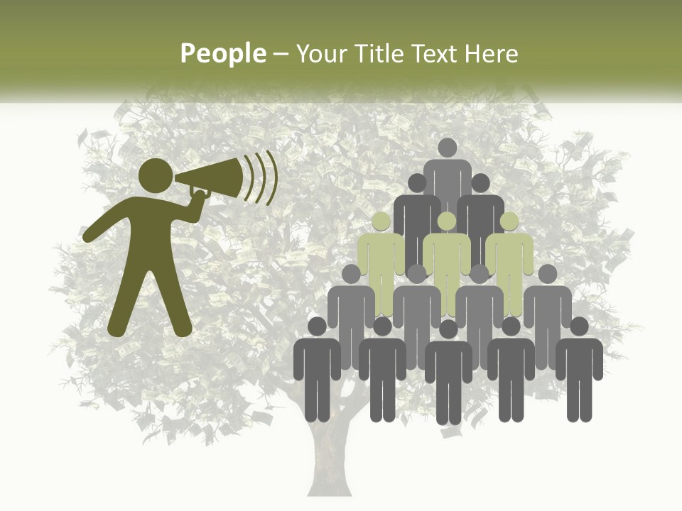 Mother Single Standing PowerPoint Template