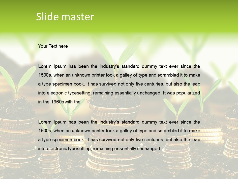 Pensioner Sea Daughter PowerPoint Template