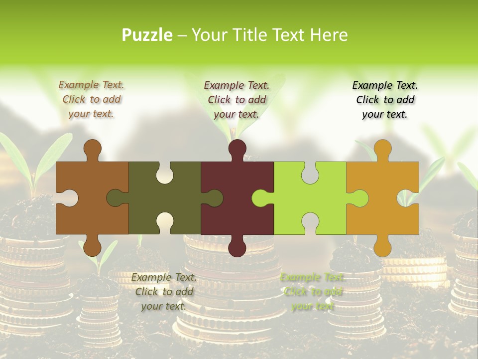 Pensioner Sea Daughter PowerPoint Template