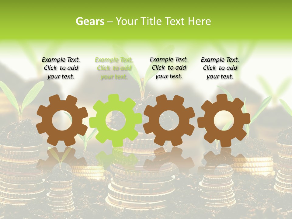 Pensioner Sea Daughter PowerPoint Template