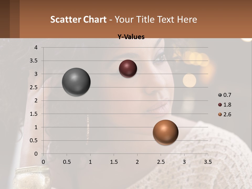 Wellness Caucasian Ocean PowerPoint Template