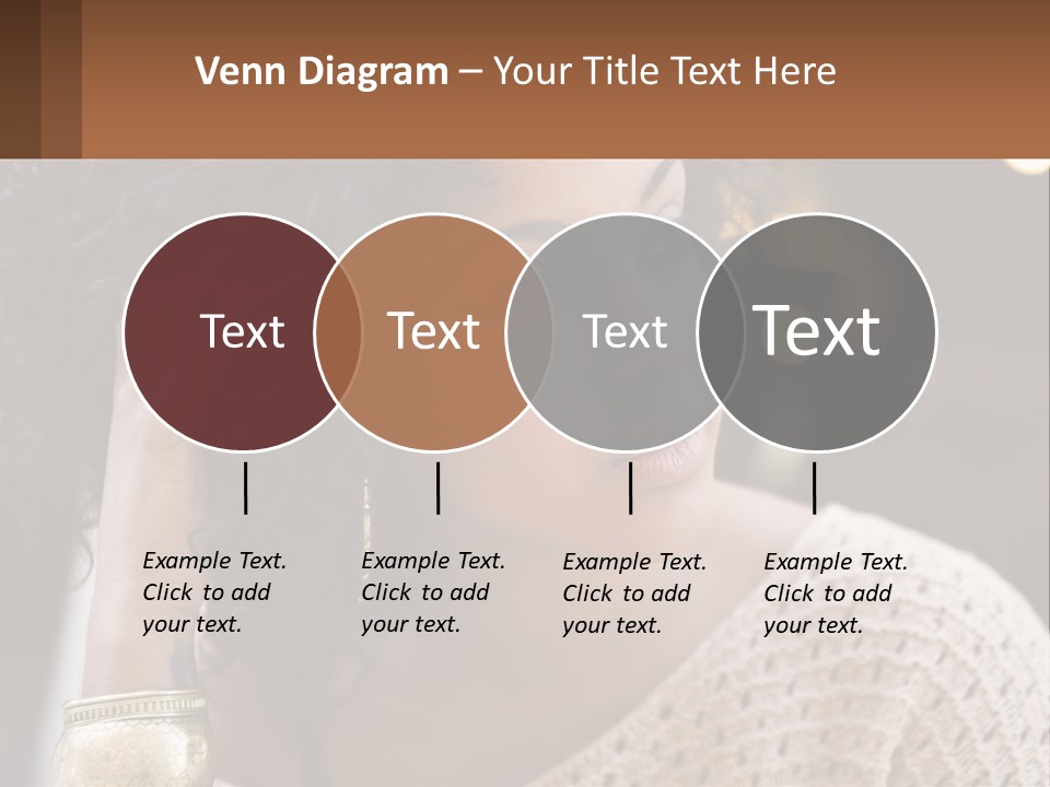 Wellness Caucasian Ocean PowerPoint Template