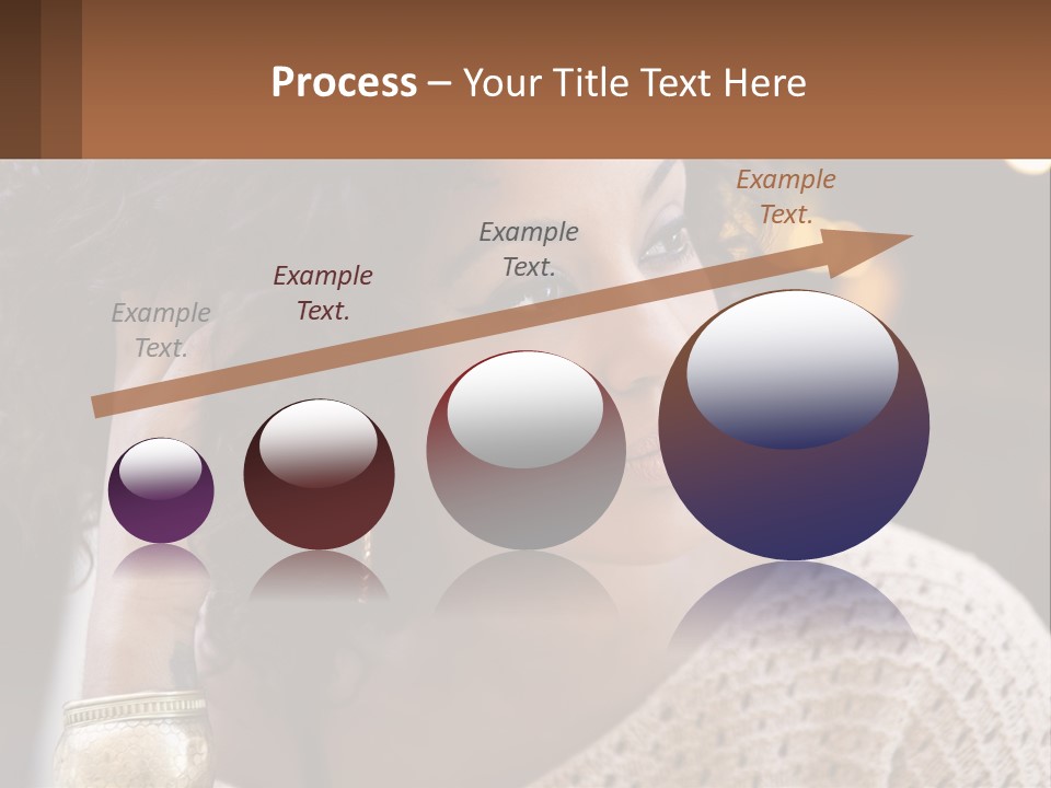 Wellness Caucasian Ocean PowerPoint Template