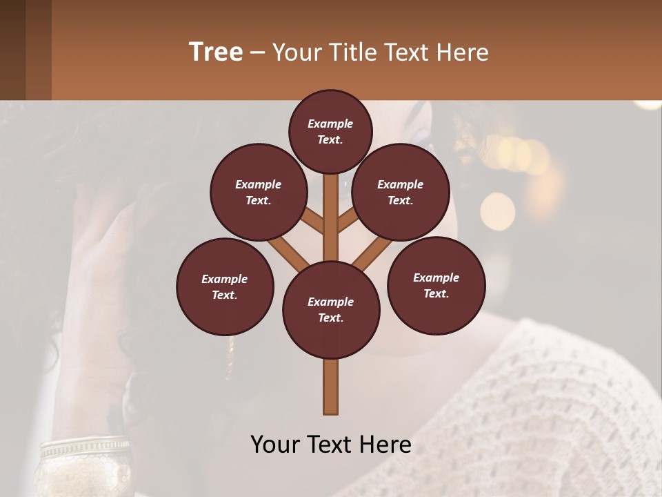 Wellness Caucasian Ocean PowerPoint Template