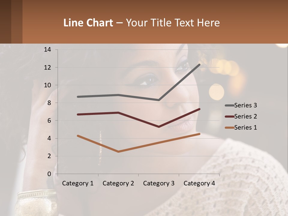 Wellness Caucasian Ocean PowerPoint Template