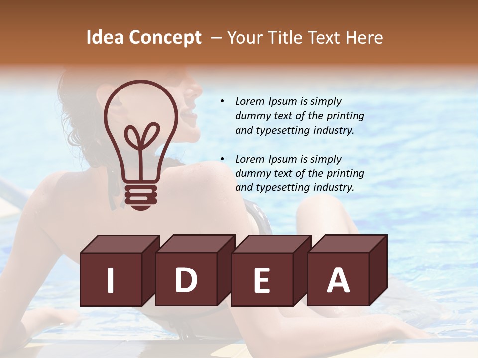 Peaceful Single Parent PowerPoint Template