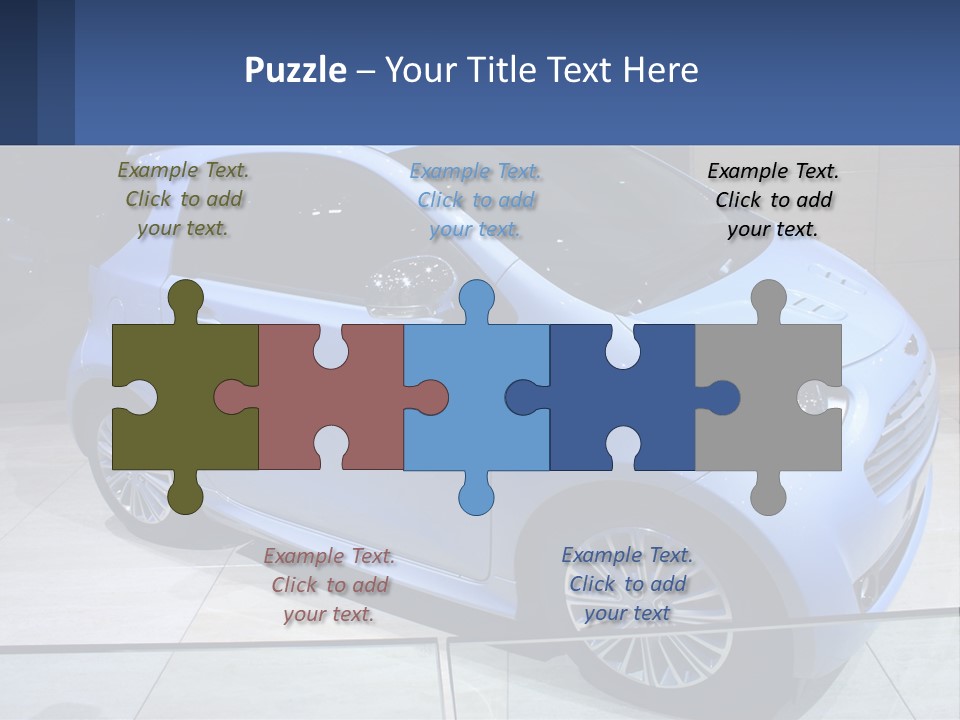 Senior Wellness Daughter PowerPoint Template