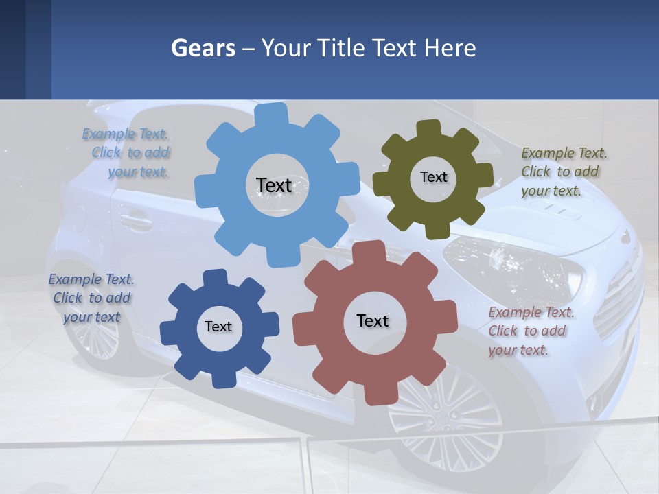 Senior Wellness Daughter PowerPoint Template