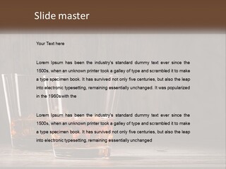 Calm Water Lifestyle PowerPoint Template