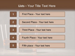 Calm Water Lifestyle PowerPoint Template