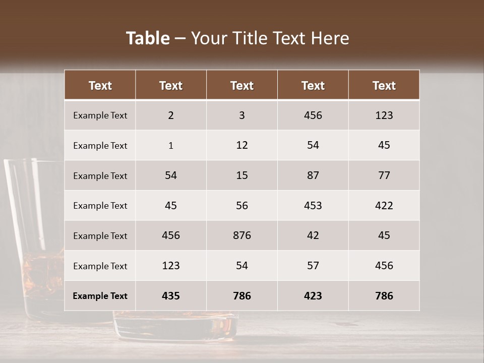 Calm Water Lifestyle PowerPoint Template