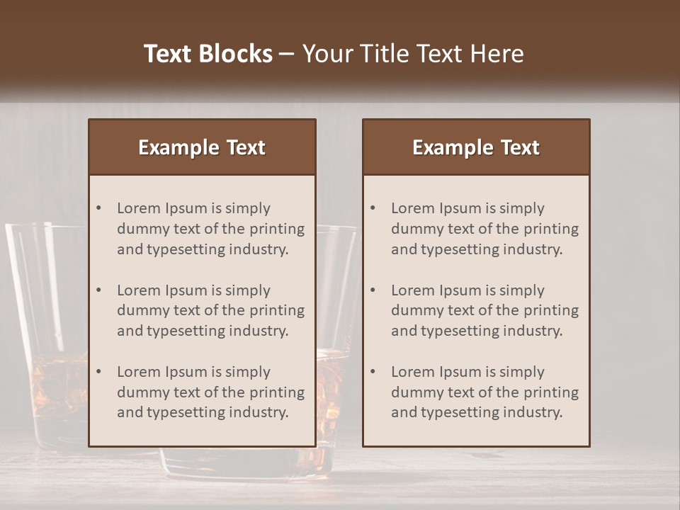 Calm Water Lifestyle PowerPoint Template