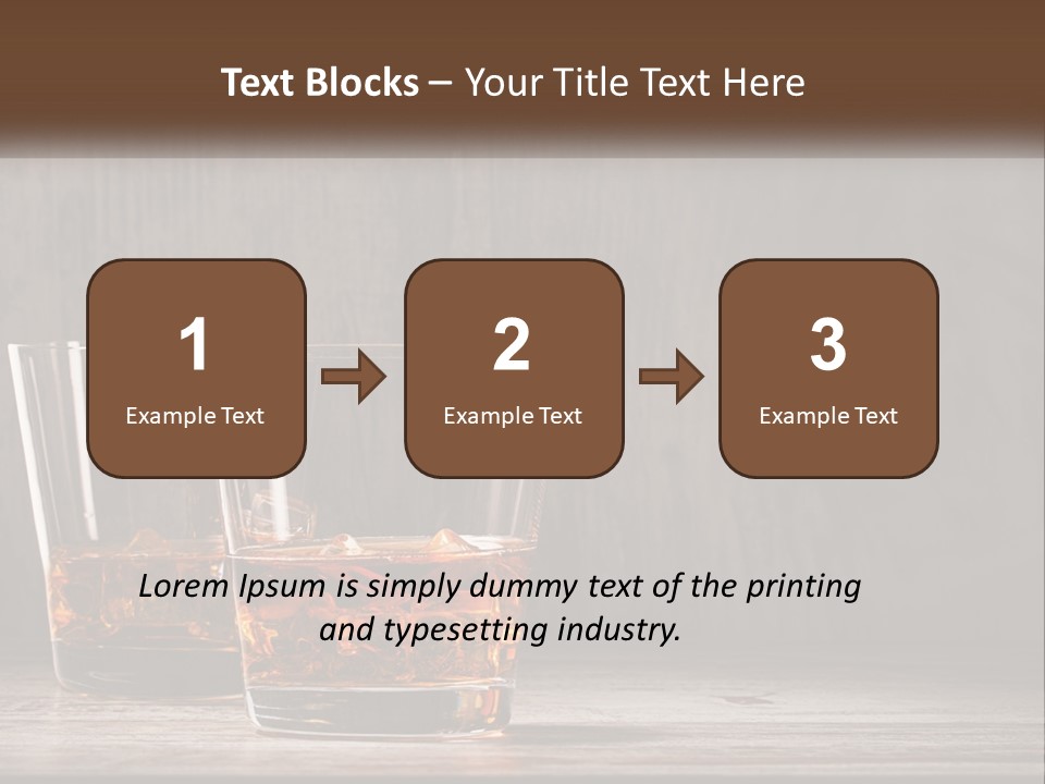 Calm Water Lifestyle PowerPoint Template