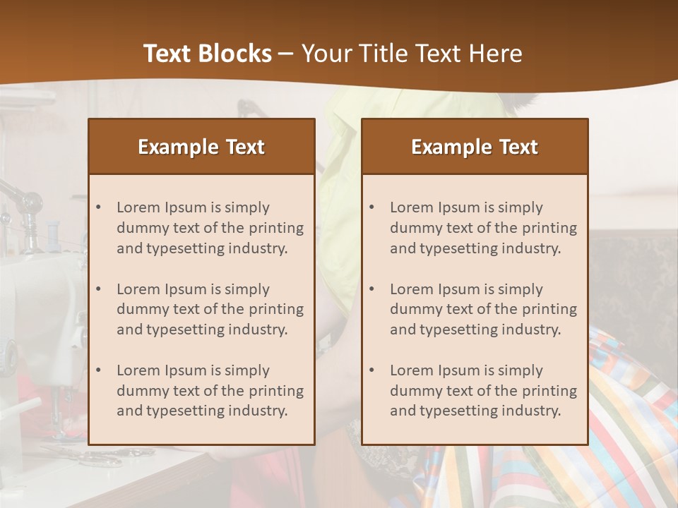 Retired Portrait Wave PowerPoint Template