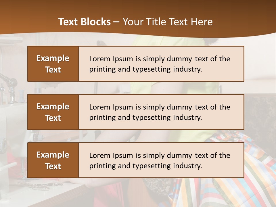 Retired Portrait Wave PowerPoint Template