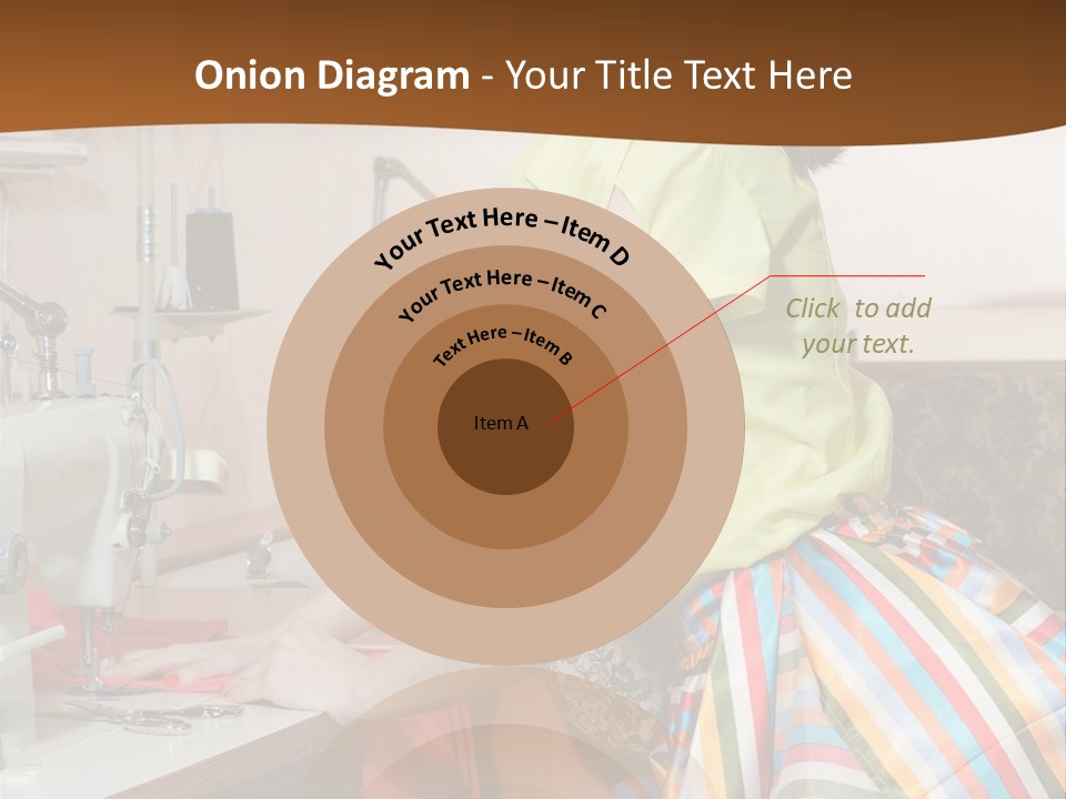 Retired Portrait Wave PowerPoint Template