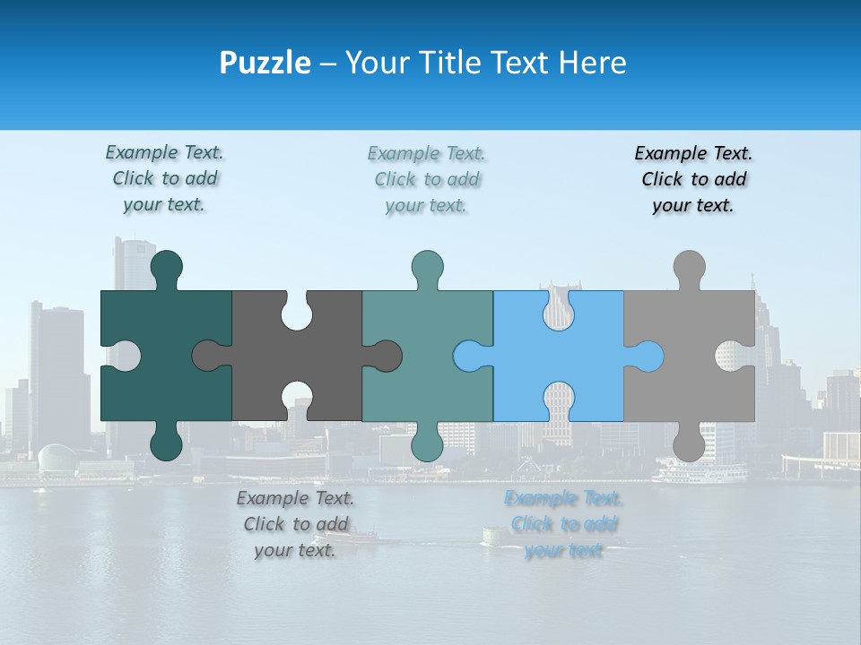 Sea Beach Calm PowerPoint Template