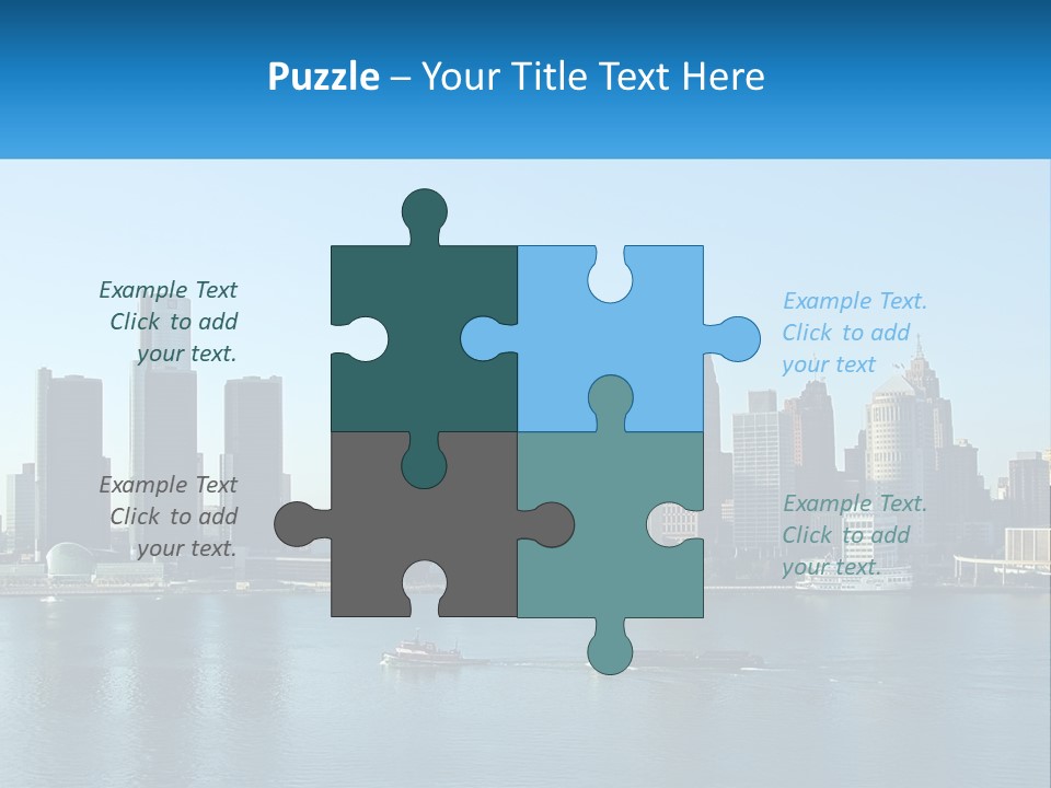 Sea Beach Calm PowerPoint Template