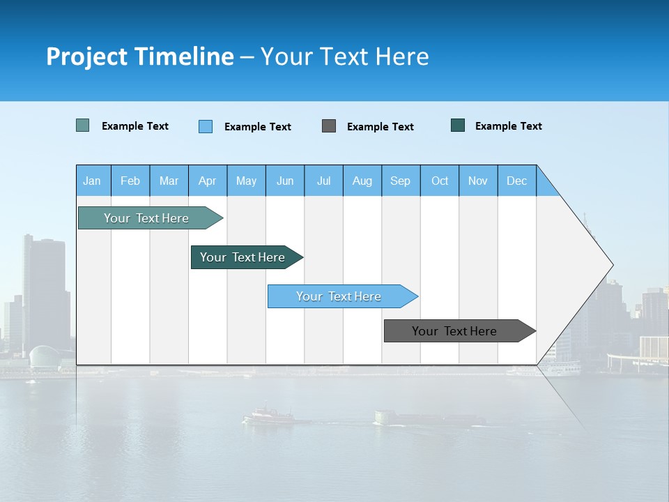 Sea Beach Calm PowerPoint Template