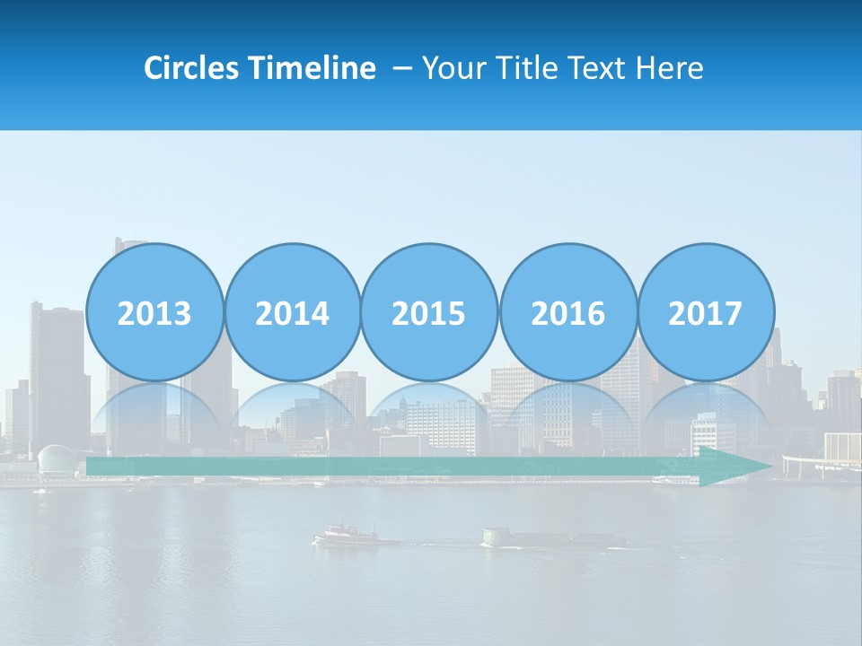 Sea Beach Calm PowerPoint Template