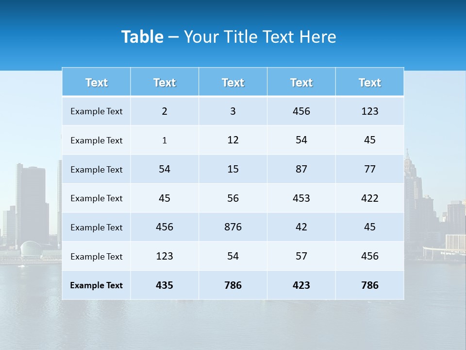Sea Beach Calm PowerPoint Template