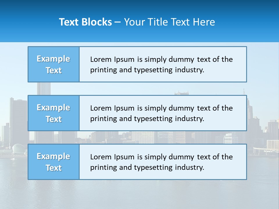 Sea Beach Calm PowerPoint Template