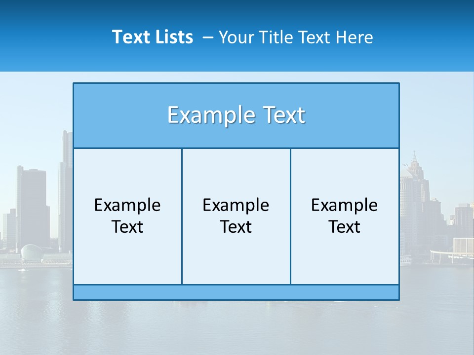 Sea Beach Calm PowerPoint Template
