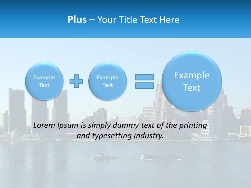 Sea Beach Calm PowerPoint Template