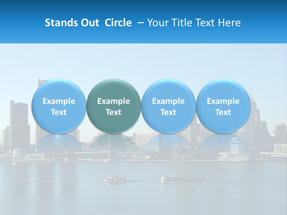 Sea Beach Calm PowerPoint Template