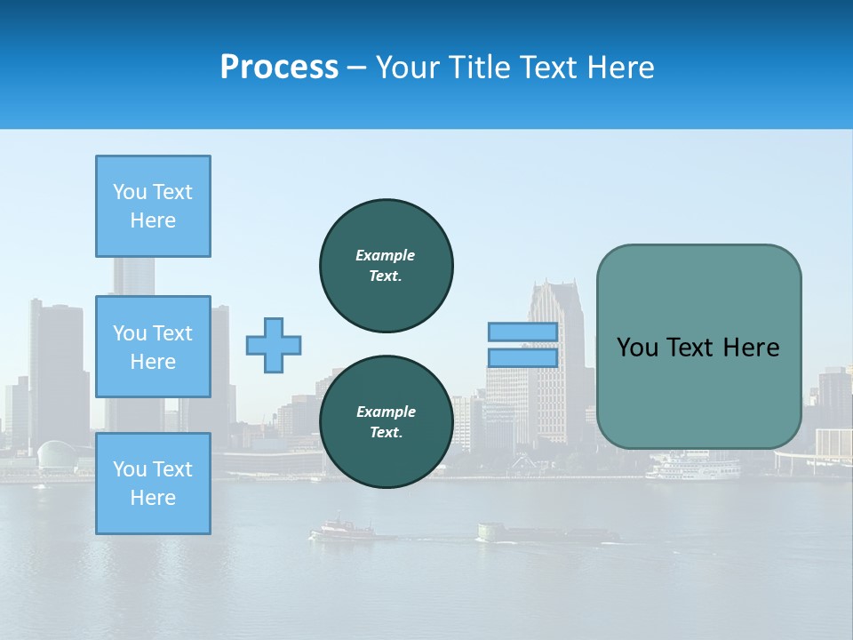 Sea Beach Calm PowerPoint Template