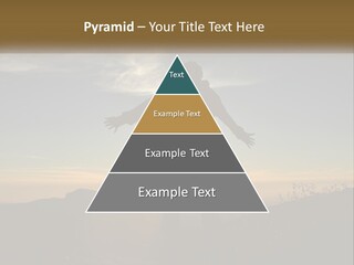 Sunset Daughter Peaceful PowerPoint Template