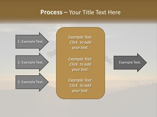 Sunset Daughter Peaceful PowerPoint Template