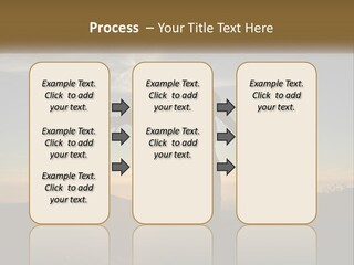 Sunset Daughter Peaceful PowerPoint Template