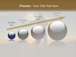 Sunset Daughter Peaceful PowerPoint Template