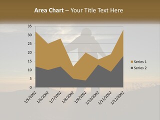 Sunset Daughter Peaceful PowerPoint Template